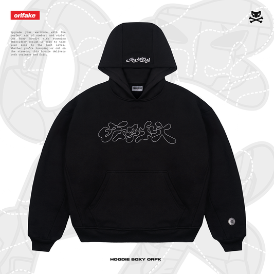 HOODIE BOXY EMBROIDERY ORFK