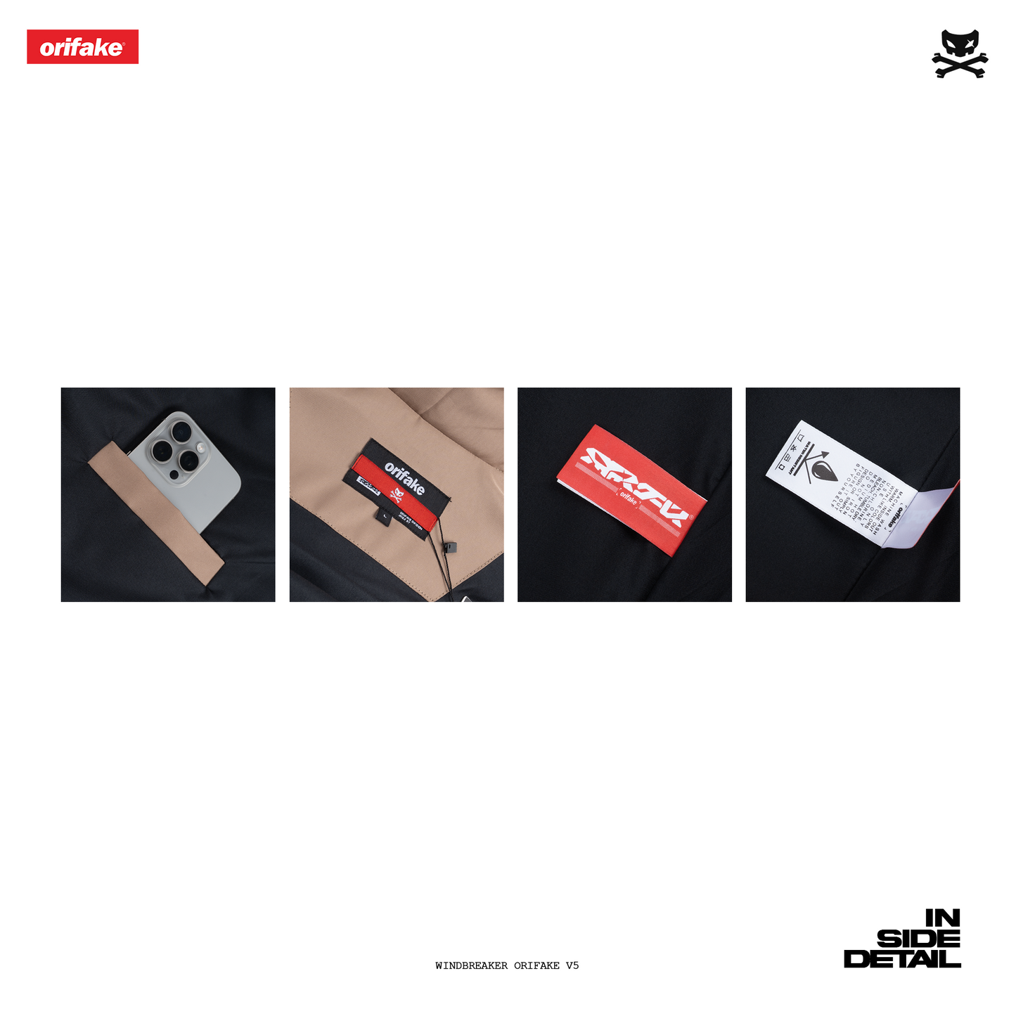 JACKET WINDBREAKER ORIFAKE V5 MILO