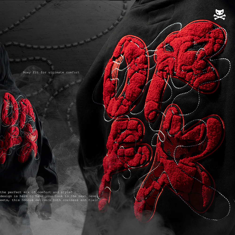 HOODIE BOXY EMBROIDERY ORFK