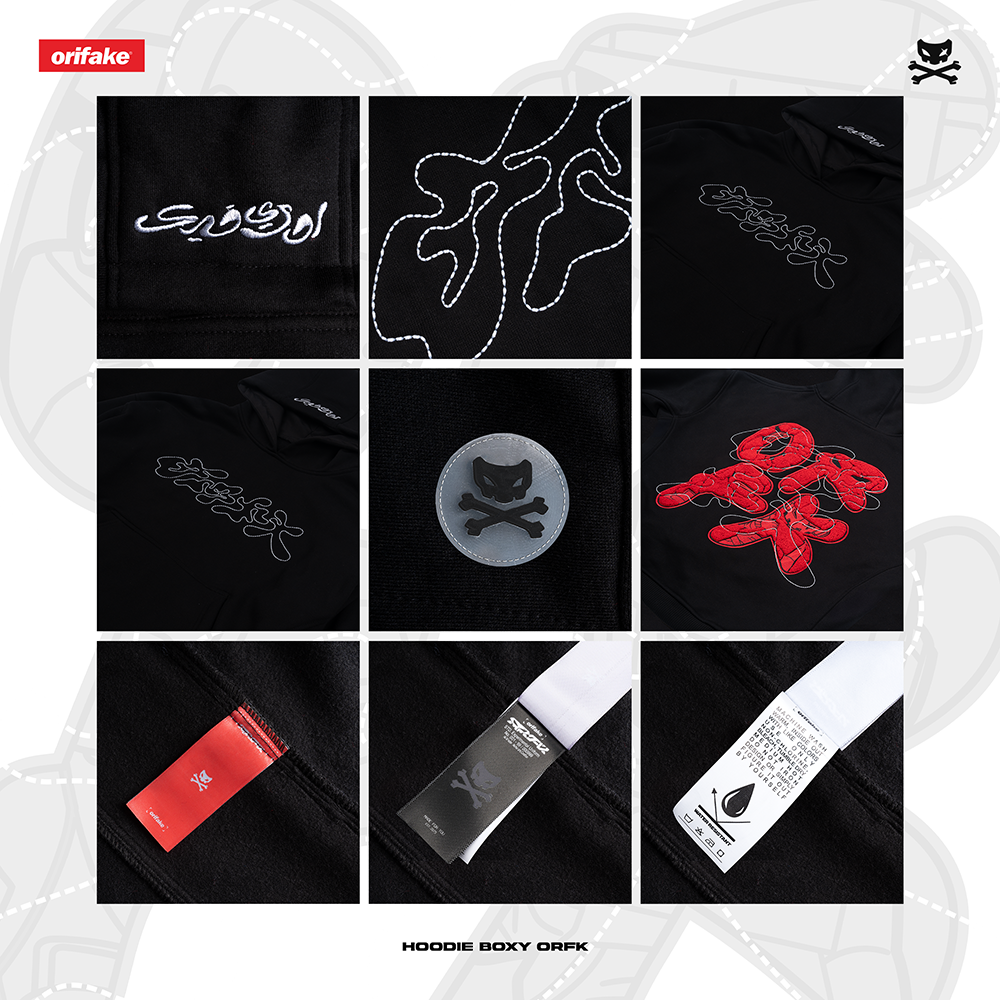 HOODIE BOXY EMBROIDERY ORFK