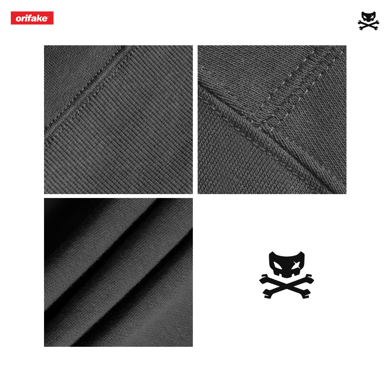 SWEATSHIRT ORIFAKE SUBLIMITY GREY