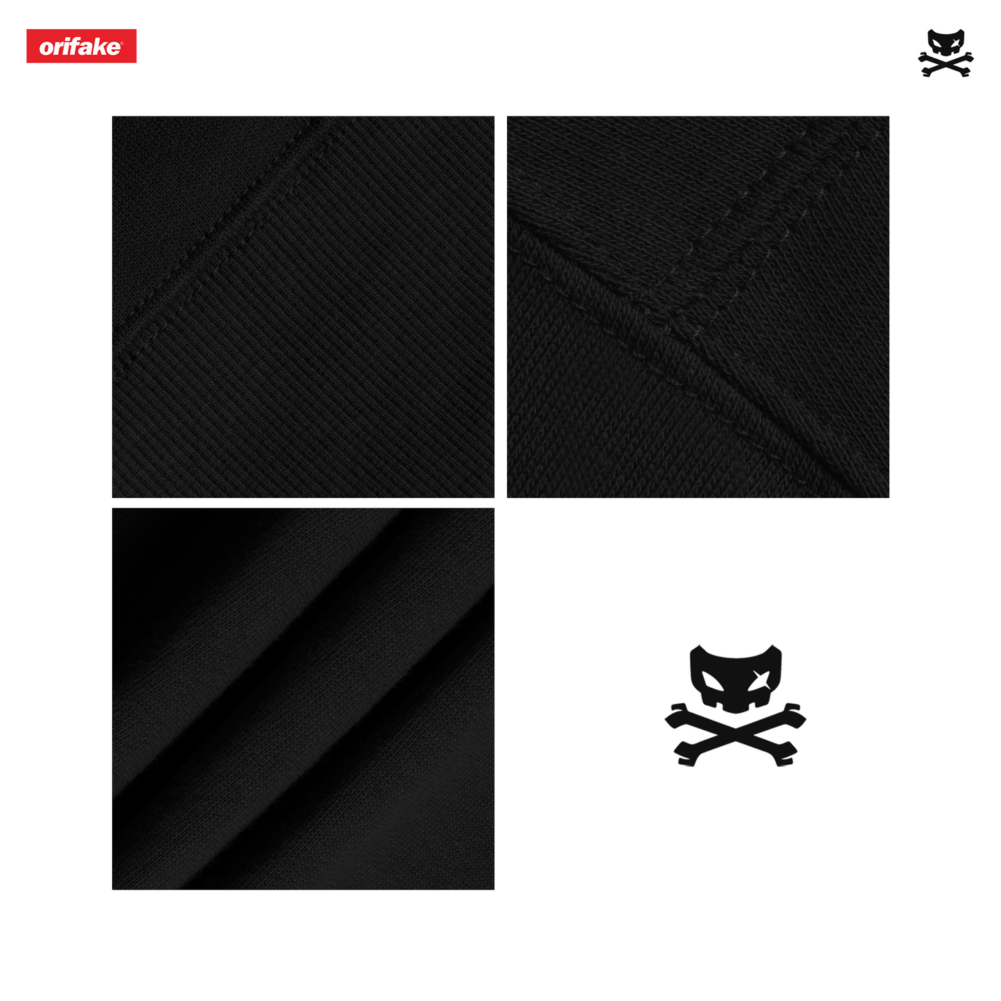 SWEATSHIRT ORIFAKE SUBLIMITY BLACK