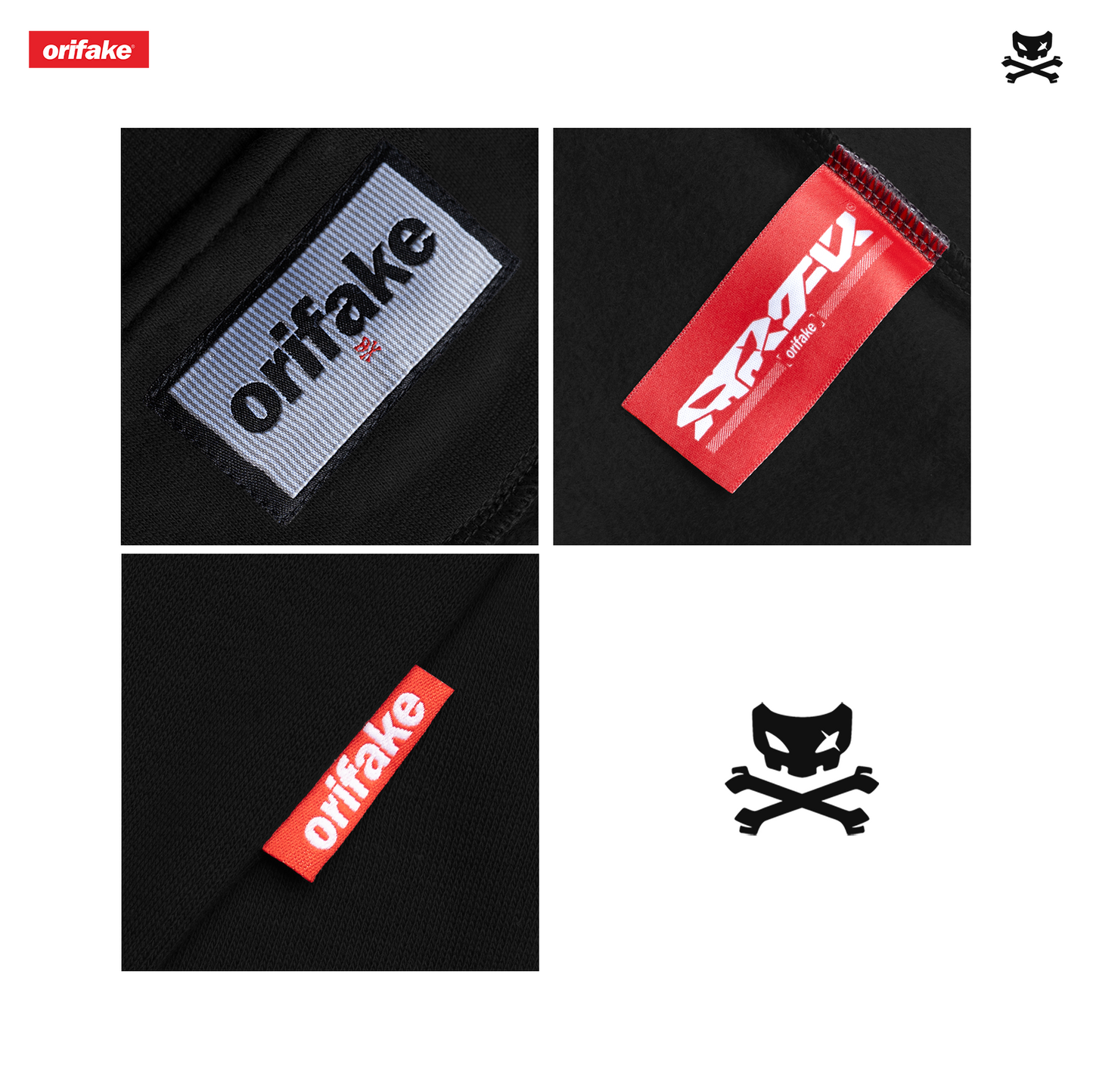 SWEATSHIRT ORIFAKE SUBLIMITY BLACK