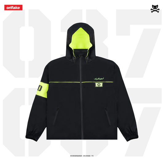 JACKET WINDBREAKER ORIFAKE V5 BLACK