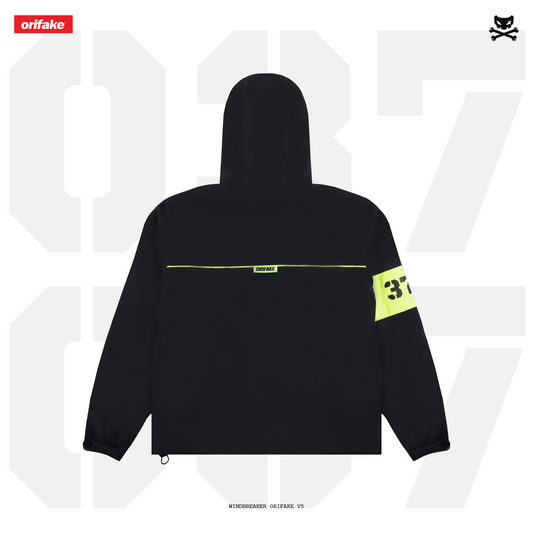 JACKET WINDBREAKER ORIFAKE V5 BLACK